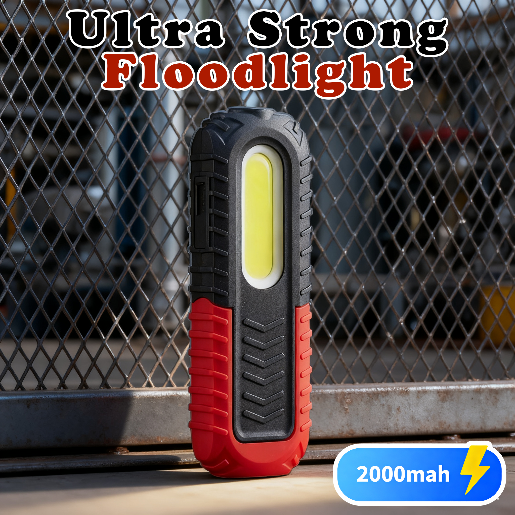 Led Flood Light - 180° Rotatable Magnetic COB Work Light