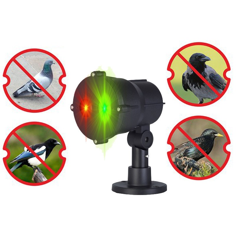 Outdoor Lighting Remote Control - Motion Bird Repeller with Remote Control,