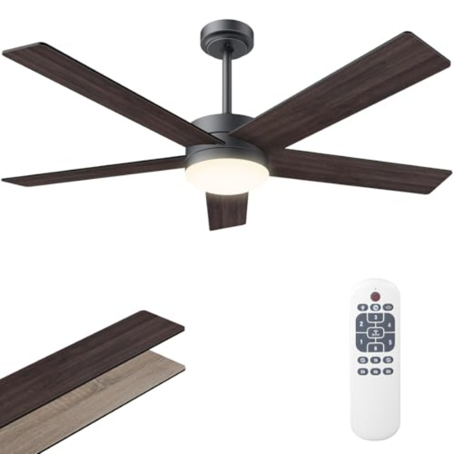 Outdoor Lighting Remote Control - Ceiling Fans with Lights 52 Inch