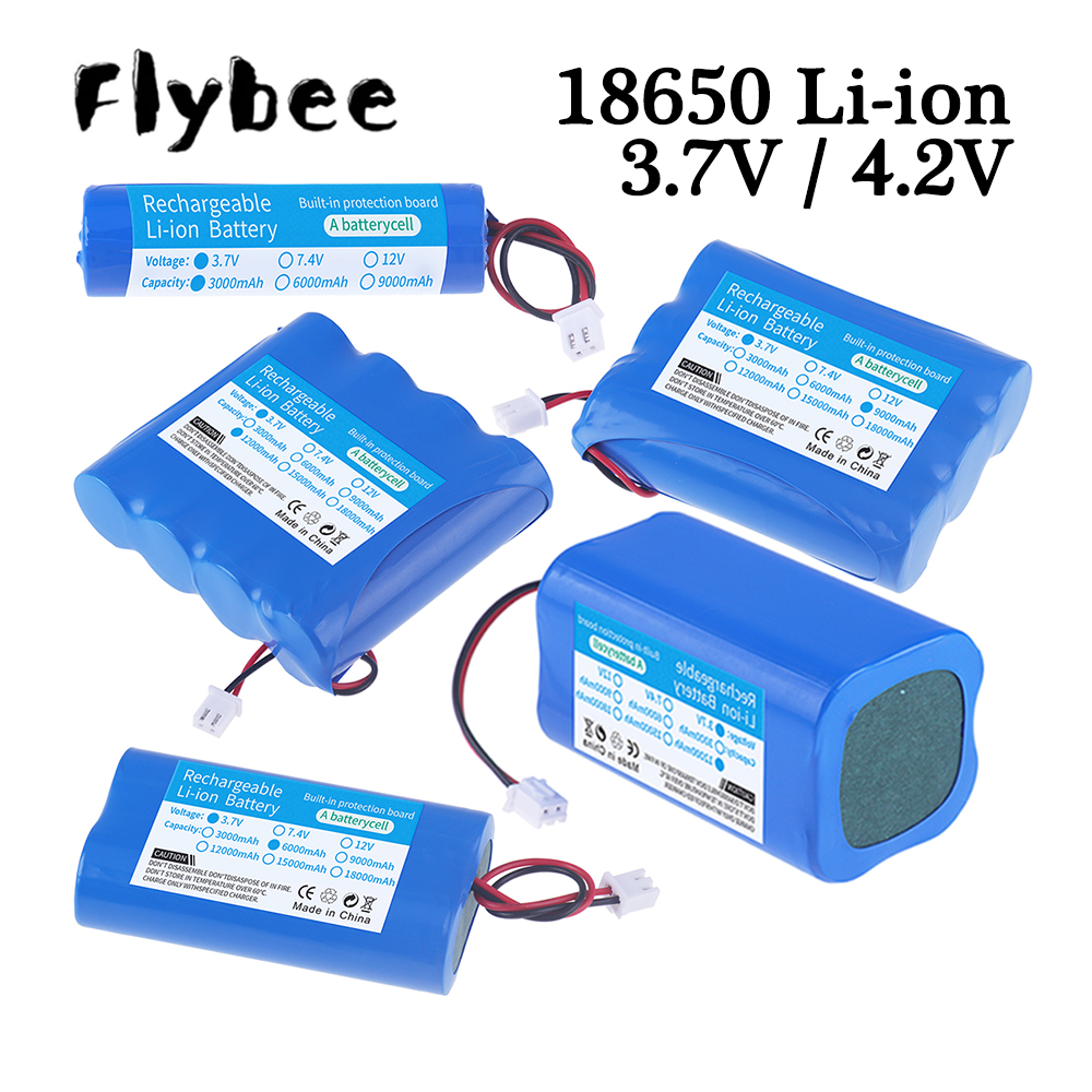 Outdoor Lighting Remote Control - 3.7V 1S2P 1S3P Rechargeable 3000/6000mah 18650