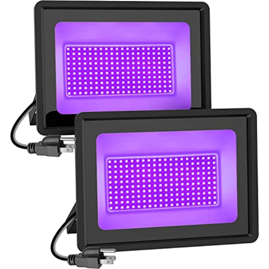 Led Flood Light - Black Lights 2 Pack W LED