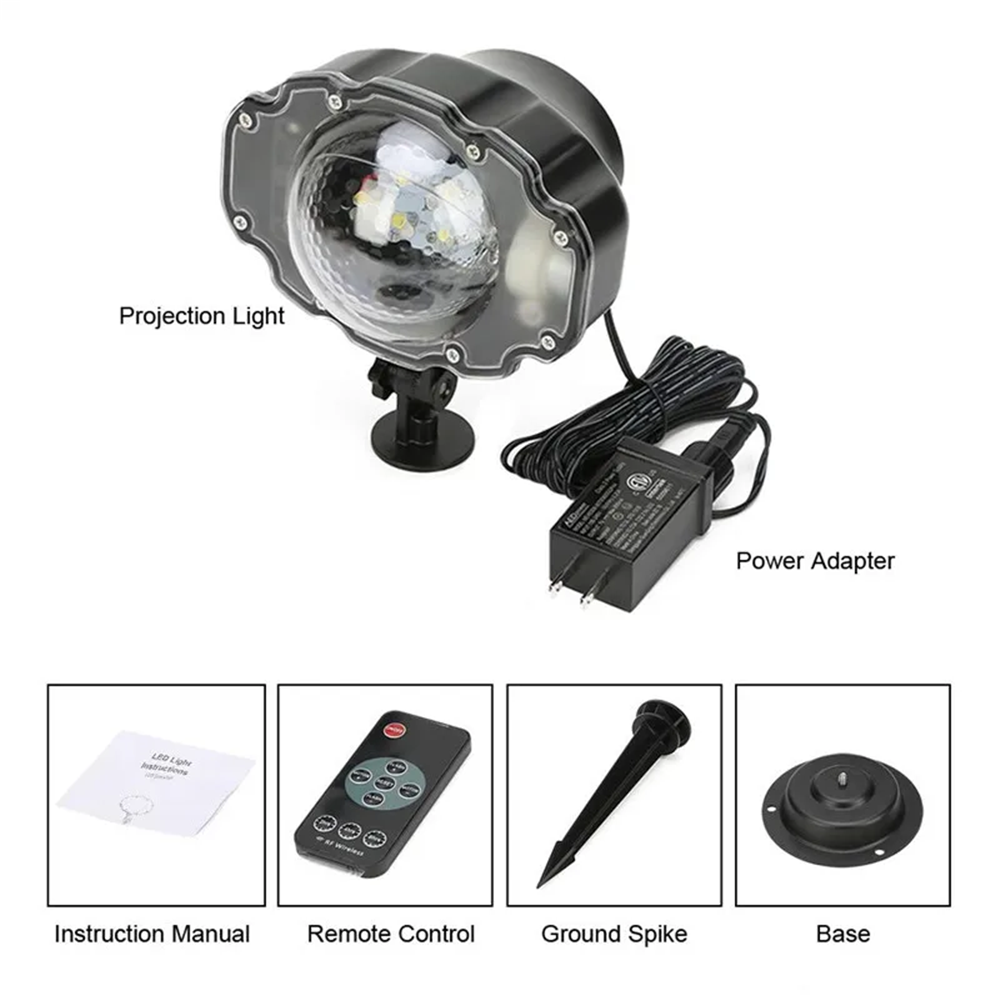 DACHAN Snowfall LED Light Proj – Outdoor Lighting Remote Control recenzja i cena