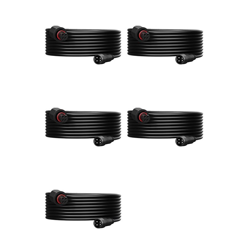 Exquisite-5Pcs 10FT Extension  – Outdoor Lighting Extension Cord recenzja i cena
