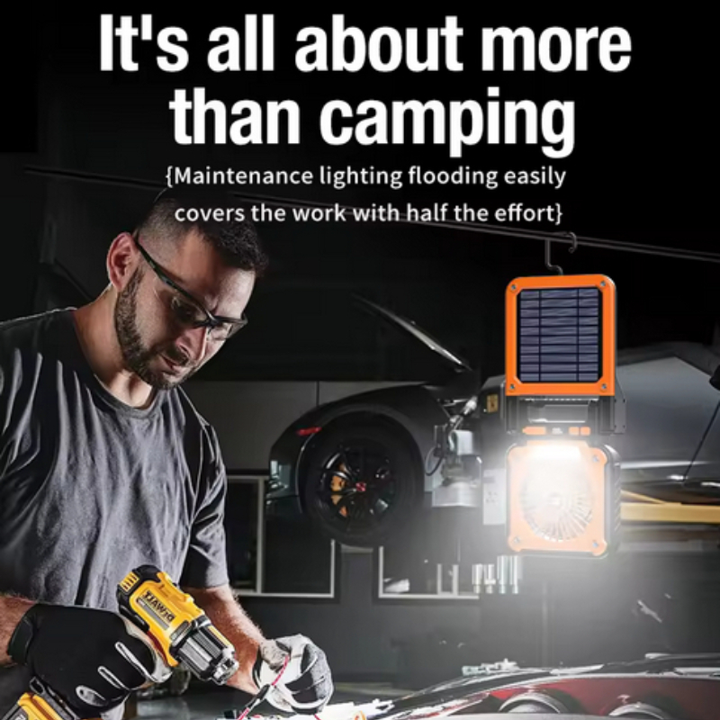 New Solar Powered Camping Ligh – Outdoor Lighting Unit recenzja i cena
