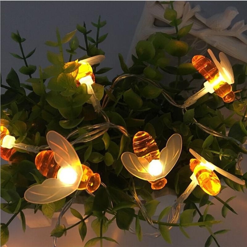 10 LED Honey Bee Led String Fa – Outdoor Lighting For Fence recenzja i cena