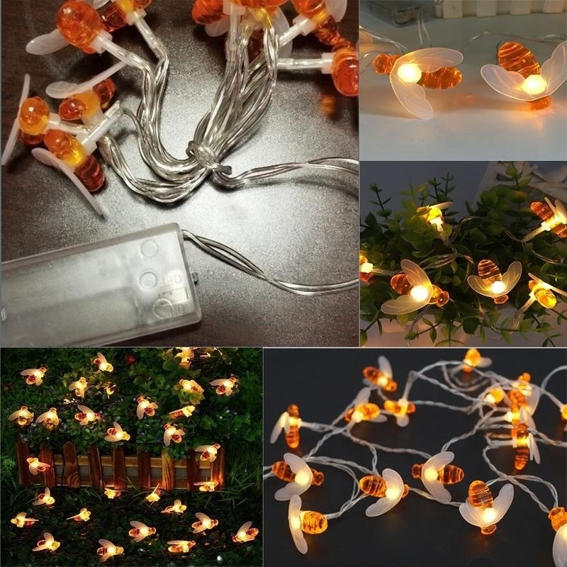 10 LED Honey Bee Led String Fa – Outdoor Lighting For Fence recenzja i cena