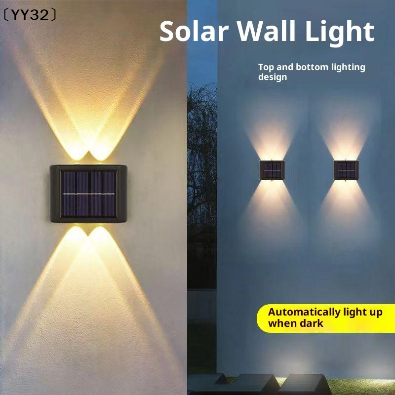 4-10 LED Solar Lamp Outdoor Wa – Outdoor Lighting With Outlet recenzja i cena