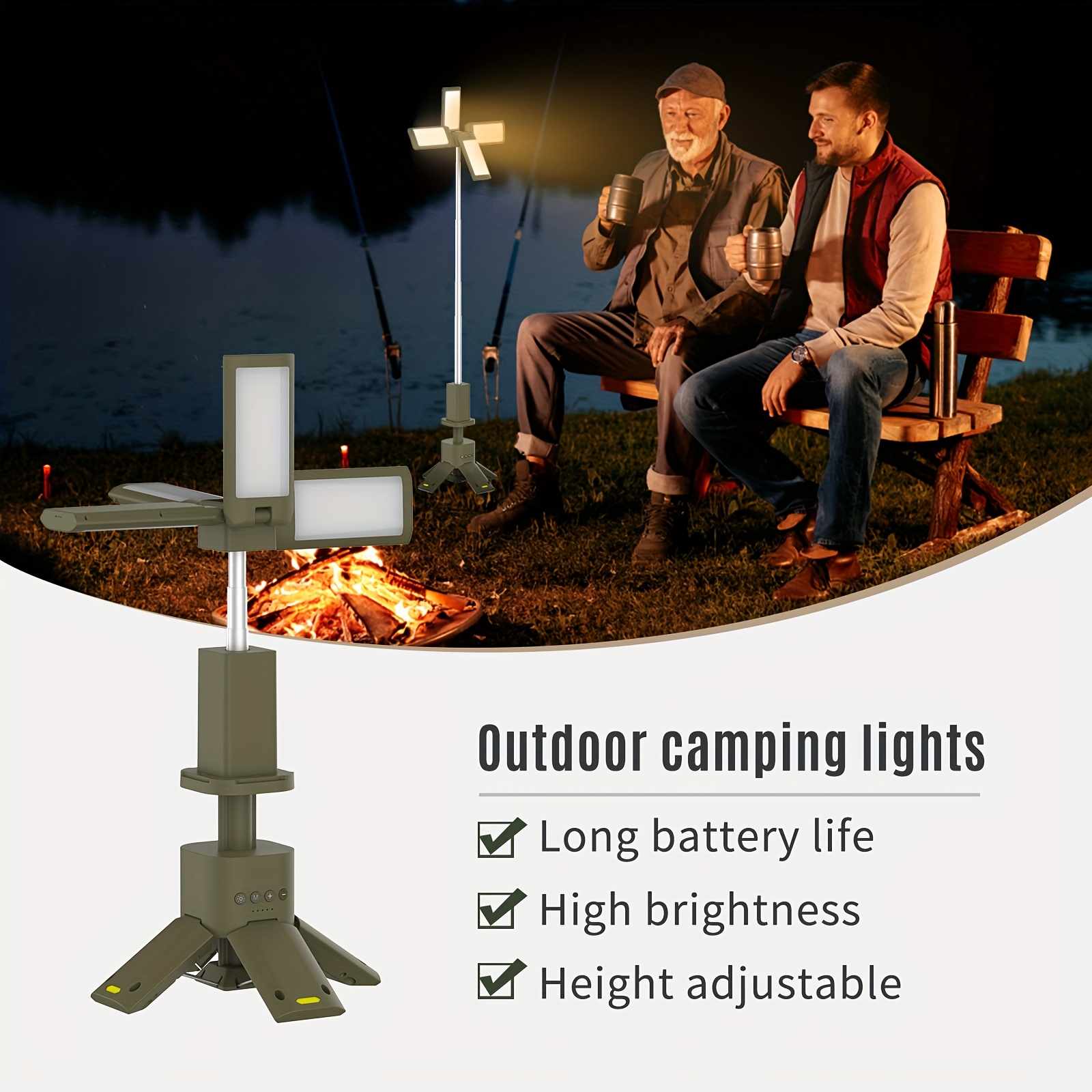 Camping Lantern, 14000mAh Rech – Outdoor Lighting Lamps recenzja i cena