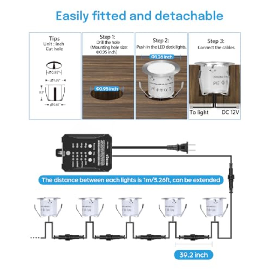Low Voltage Deck Lights Recess – Outdoor Lighting Low Voltage recenzja i cena