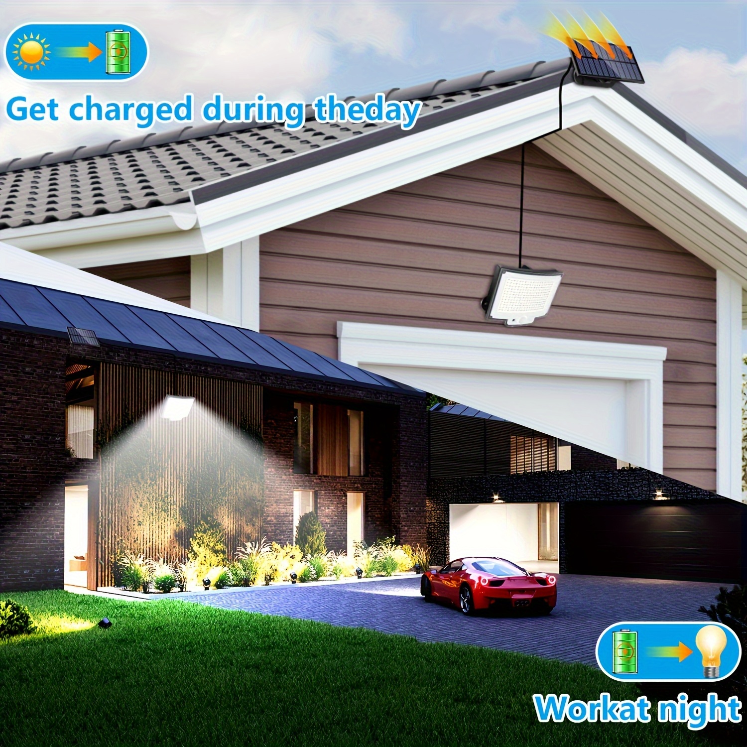 252LEDs Solar Outdoor Street L – Outdoor Lighting Extension Cord recenzja i cena