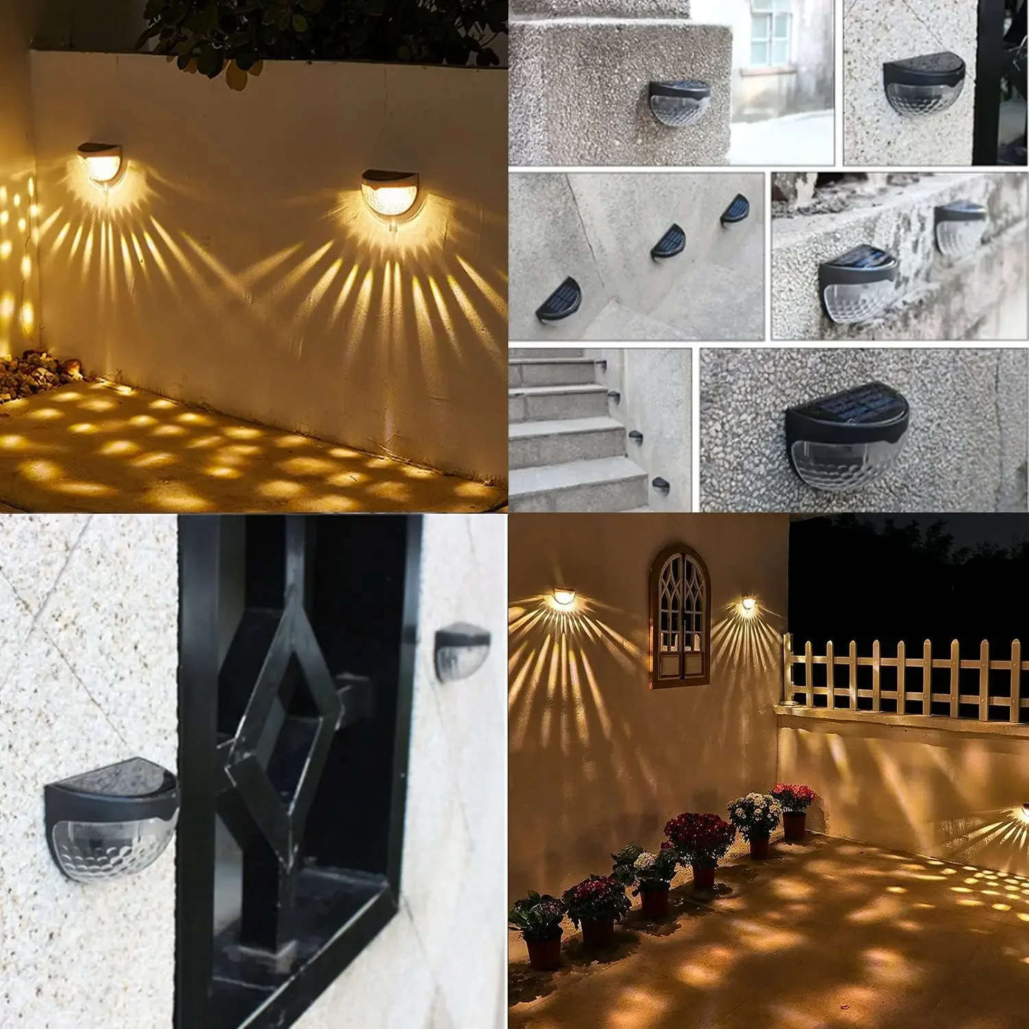 LED Solar Light Outdoor Wall L – Outdoor Lighting For Fence recenzja i cena