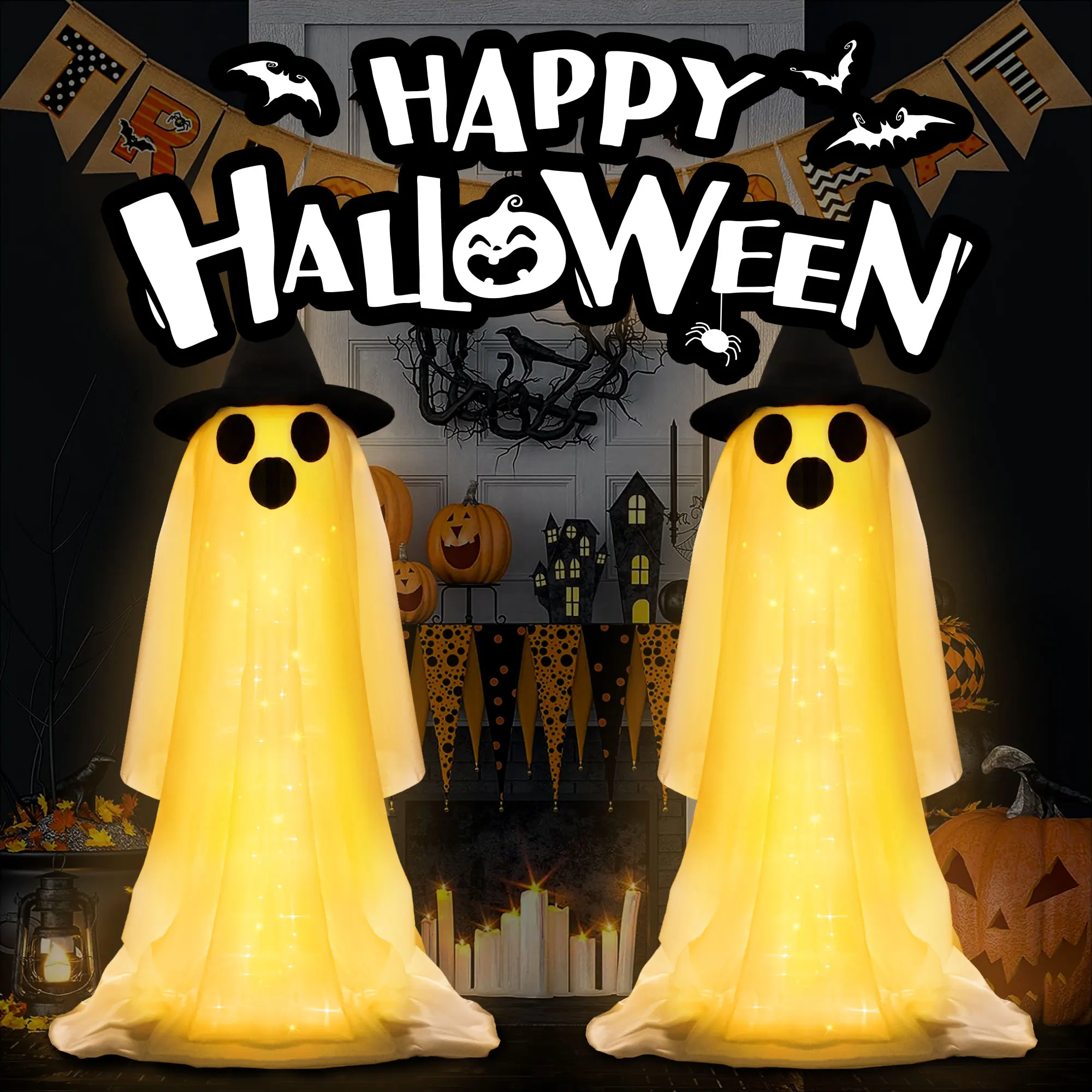 Halloween Party Decor Indoor S – Outdoor Lighting Remote Control recenzja i cena