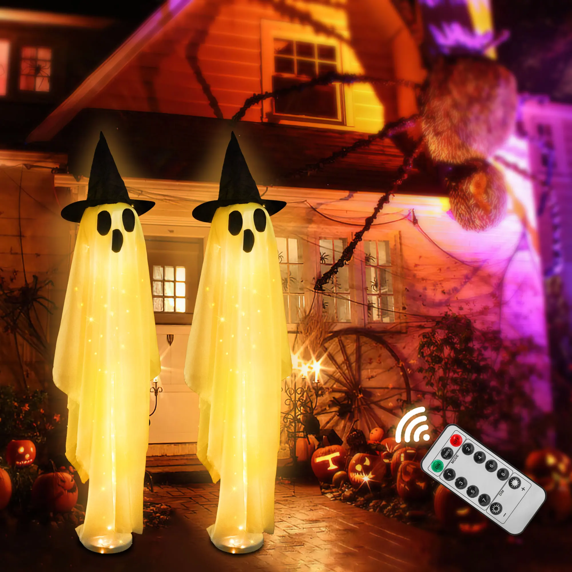 Halloween Party Decor Indoor S – Outdoor Lighting Remote Control recenzja i cena