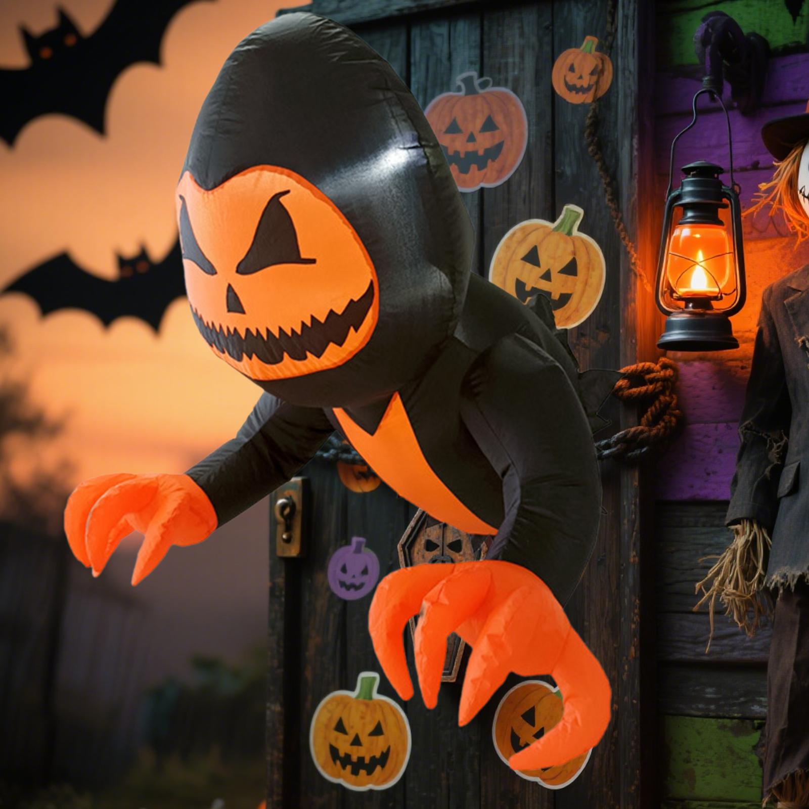 Halloween Inflatables Broke Ou – Outdoor Lighting Front Yard recenzja i cena