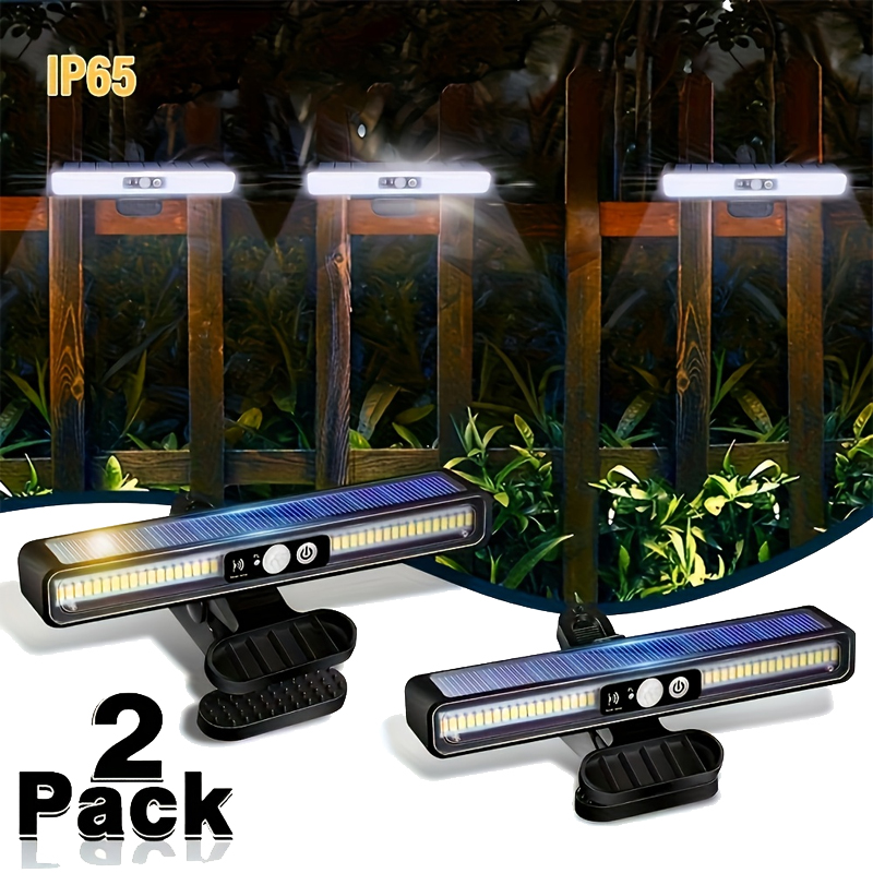 Clip On Solar Motion Lights Ou – Outdoor Lighting For Fence recenzja i cena