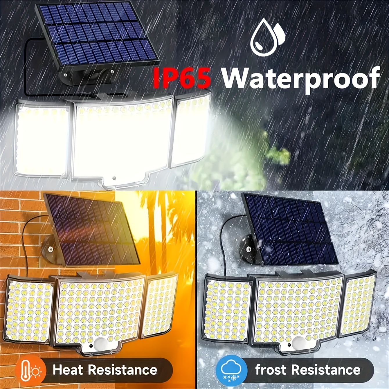 212LEDs Solar Lights Outdoor 3 – Outdoor Lighting Front Yard recenzja i cena