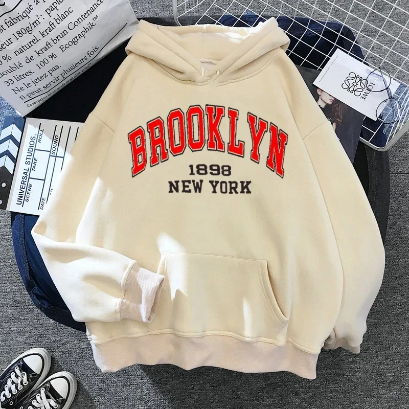 Brooklyn Letter Print Hooded S – Outdoor Lighting New York recenzja i cena