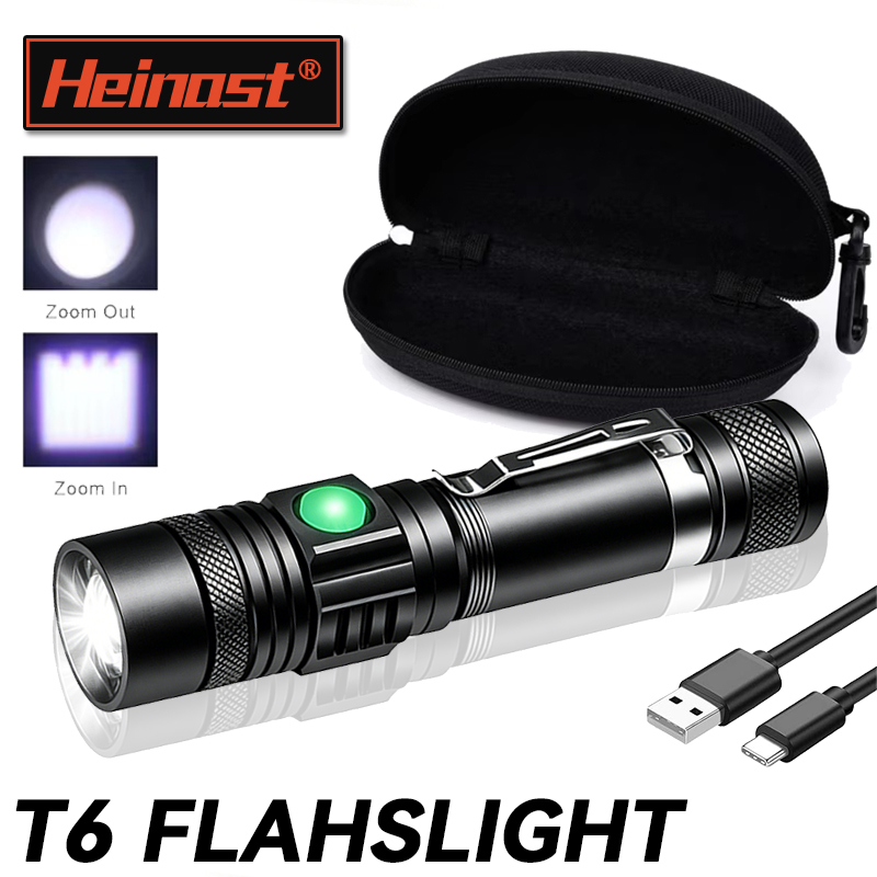 T6 LED Rechargeable Flashlight – Outdoor Lighting Lowes recenzja i cena