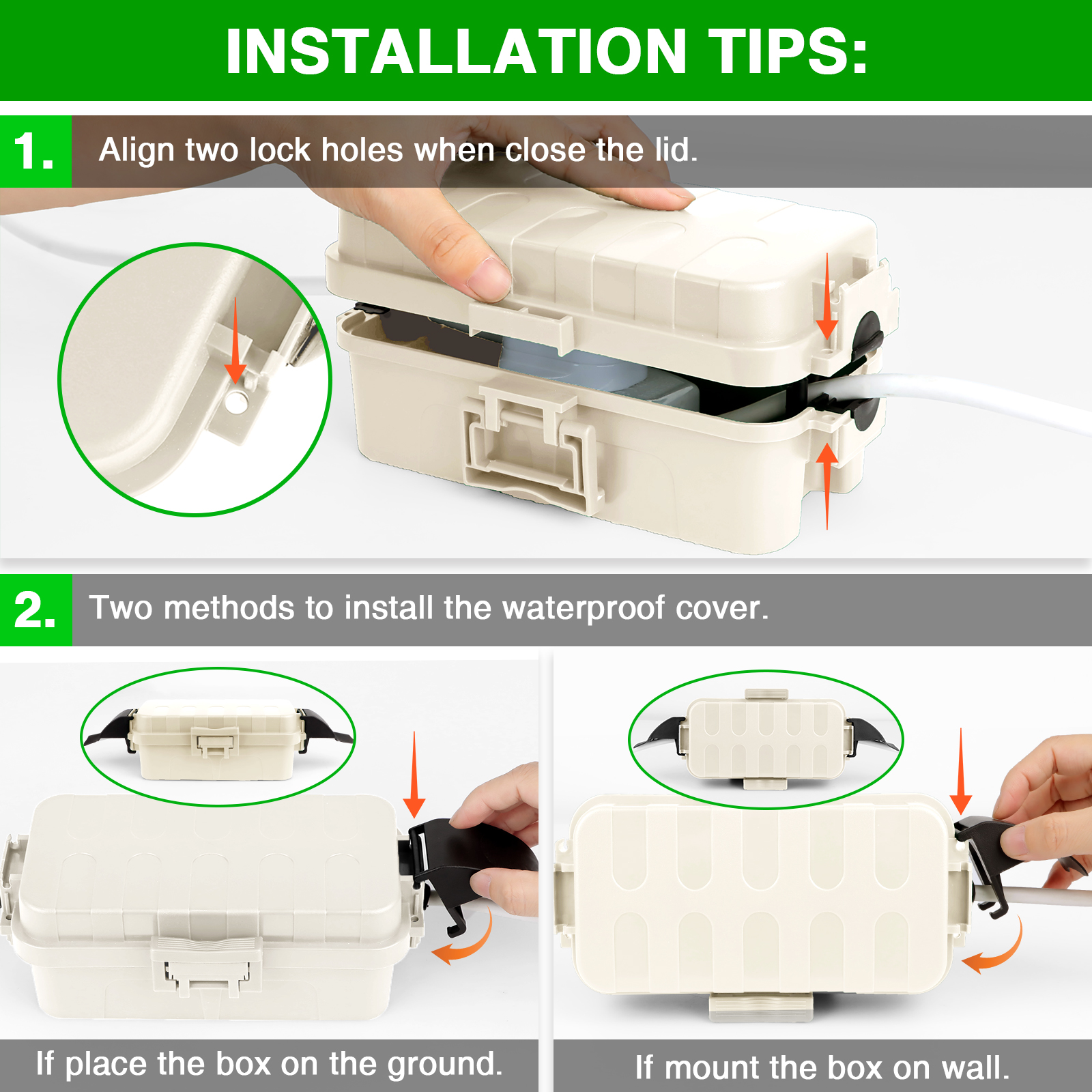 Small Outdoor Electrical Boxes – Outdoor Lighting Extension Cord recenzja i cena
