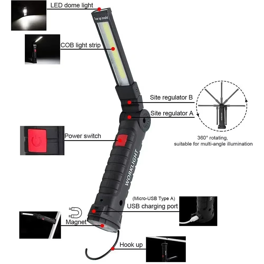 Portable LED Flashlight with M – Outdoor Lighting Lowes recenzja i cena