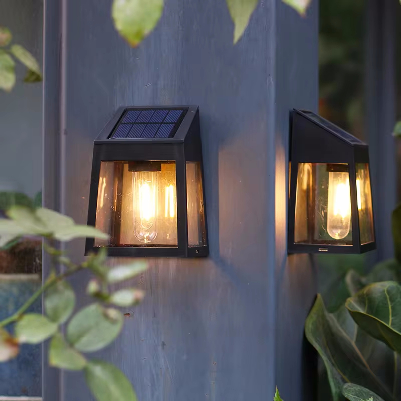 Solar Wall Light Outdoor Water – Outdoor Lighting For Fence recenzja i cena