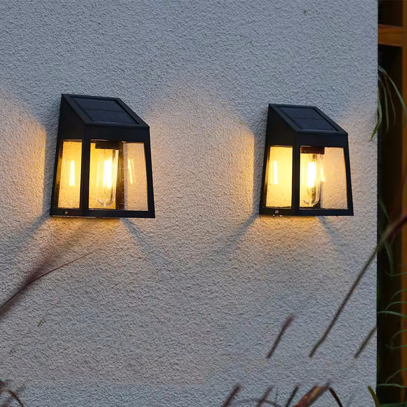 Solar Wall Light Outdoor Water – Outdoor Lighting For Fence recenzja i cena