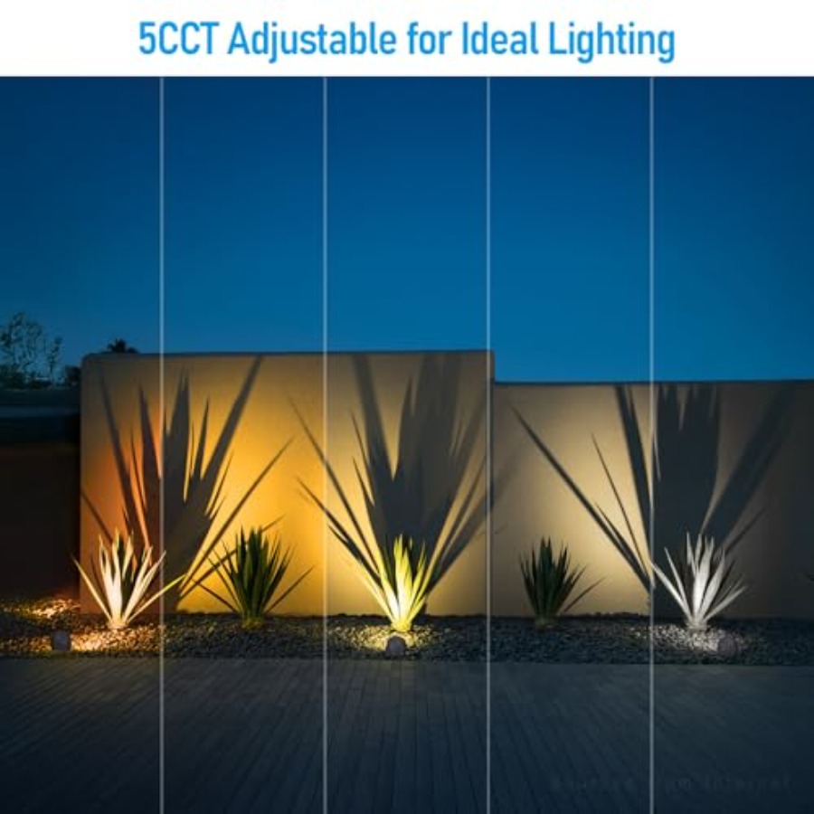 5CCT LED Rock Lights Outdoor,  – Outdoor Lighting Low Voltage recenzja i cena