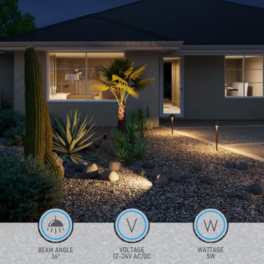 5CCT LED Rock Lights Outdoor,  – Outdoor Lighting Low Voltage recenzja i cena
