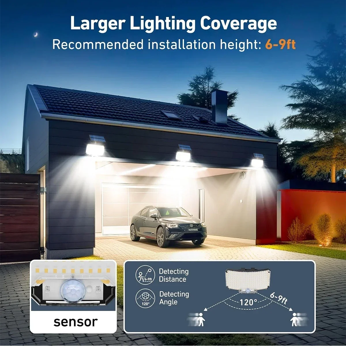 234LED Solar Outdoor Lights Mo – Outdoor Lighting Lamps recenzja i cena