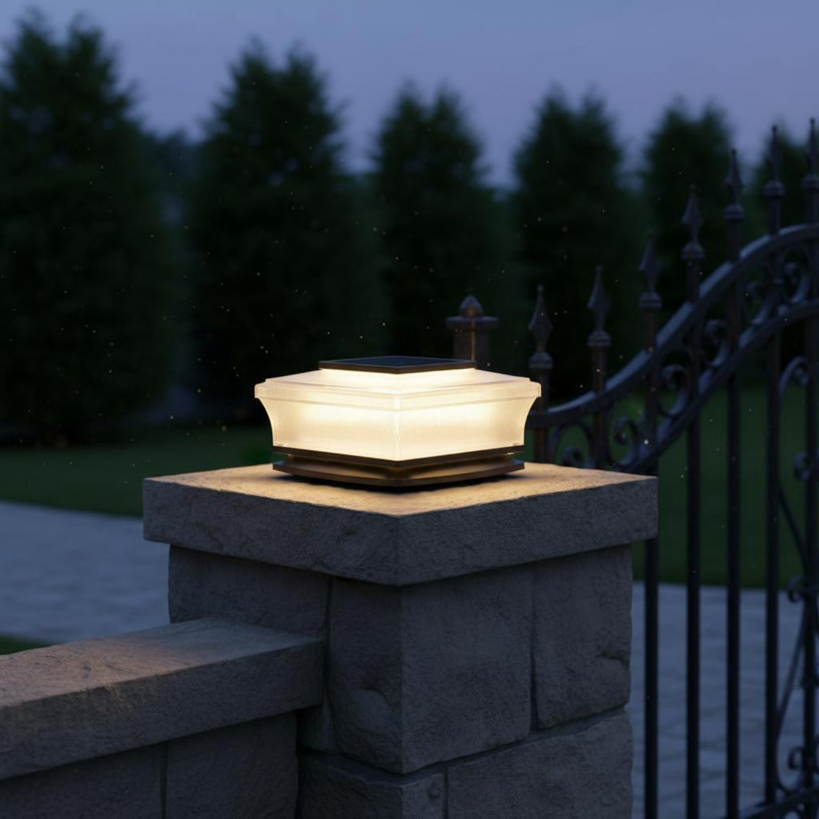 Solar Post Cap Light Wireless  – Outdoor Lighting Wireless recenzja i cena