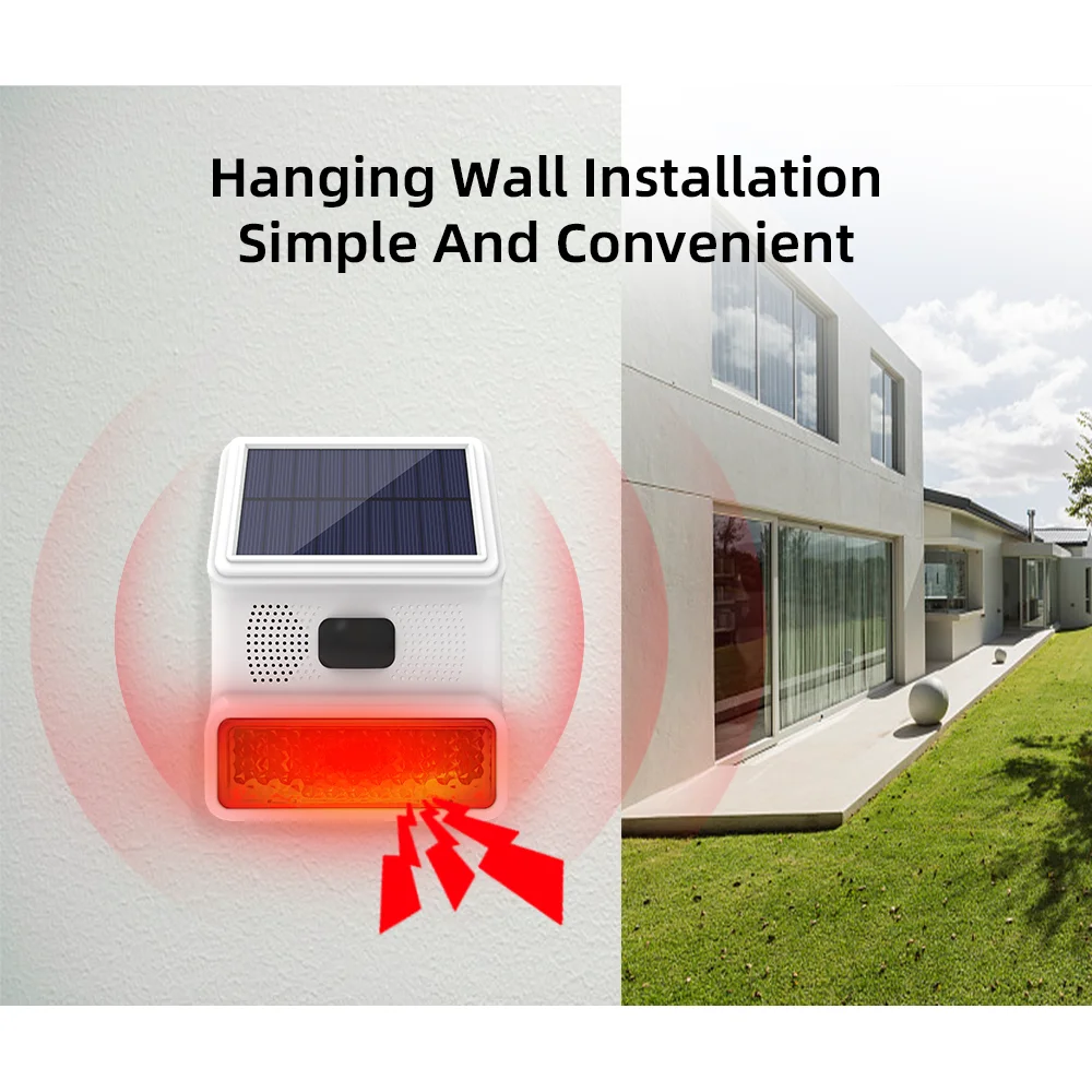 Outdoor Alarm Horn 433MHZ Wire – Outdoor Lighting Wireless recenzja i cena