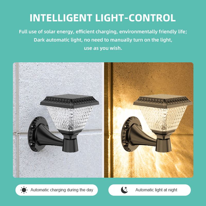Solar Fence Lights, Outdoor Wa – Outdoor Lighting Front Yard recenzja i cena