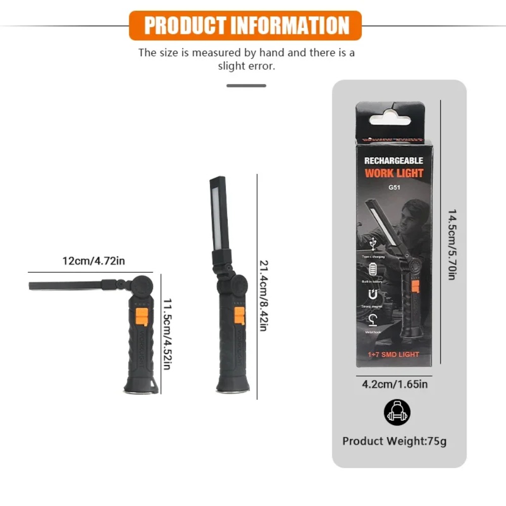 Portable COB LED Flashlight US – Outdoor Lighting Nearby recenzja i cena