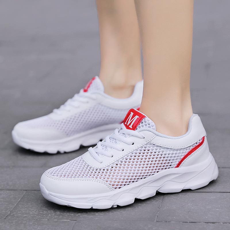 Summer Breathable Sneakers Wom – Outdoor Lighting Ideas For Front Of House recenzja i cena