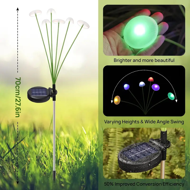 Solar Garden Lights Dual Mode  – Outdoor Lighting Ground recenzja i cena