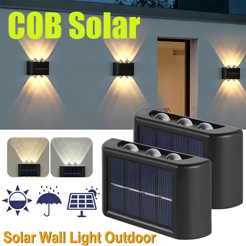 COB Solar Wall Lamp Outdoor Wa – Outdoor Lighting Lamps recenzja i cena
