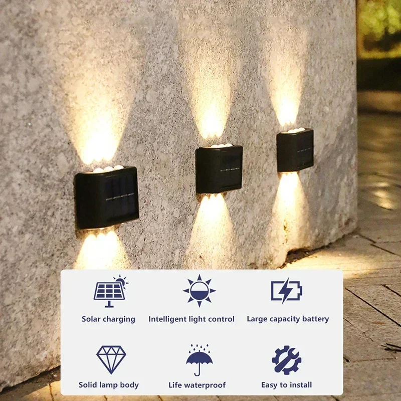 COB Solar Wall Lamp Outdoor Wa – Outdoor Lighting Lamps recenzja i cena