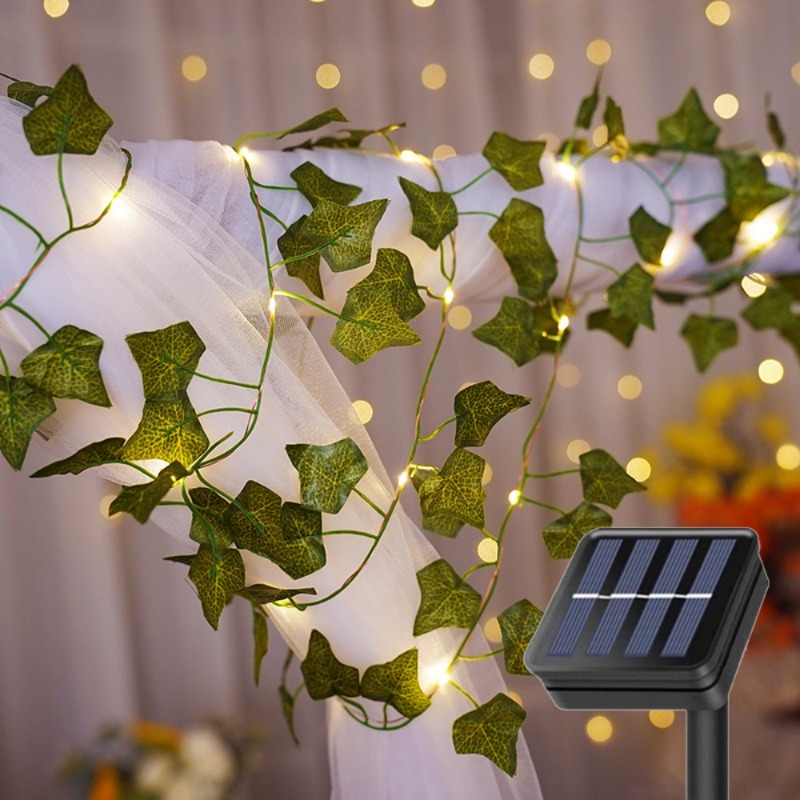 Wedding Garland Artificial Lea – Outdoor Lighting For Fence recenzja i cena