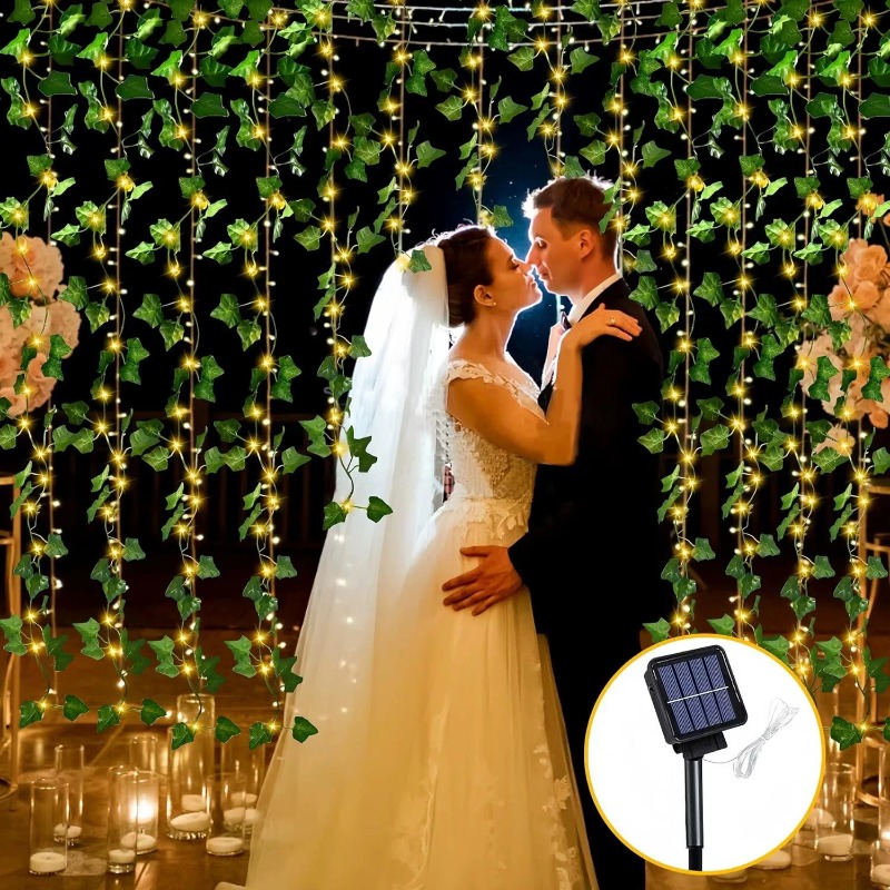 Wedding Garland Artificial Lea – Outdoor Lighting For Fence recenzja i cena