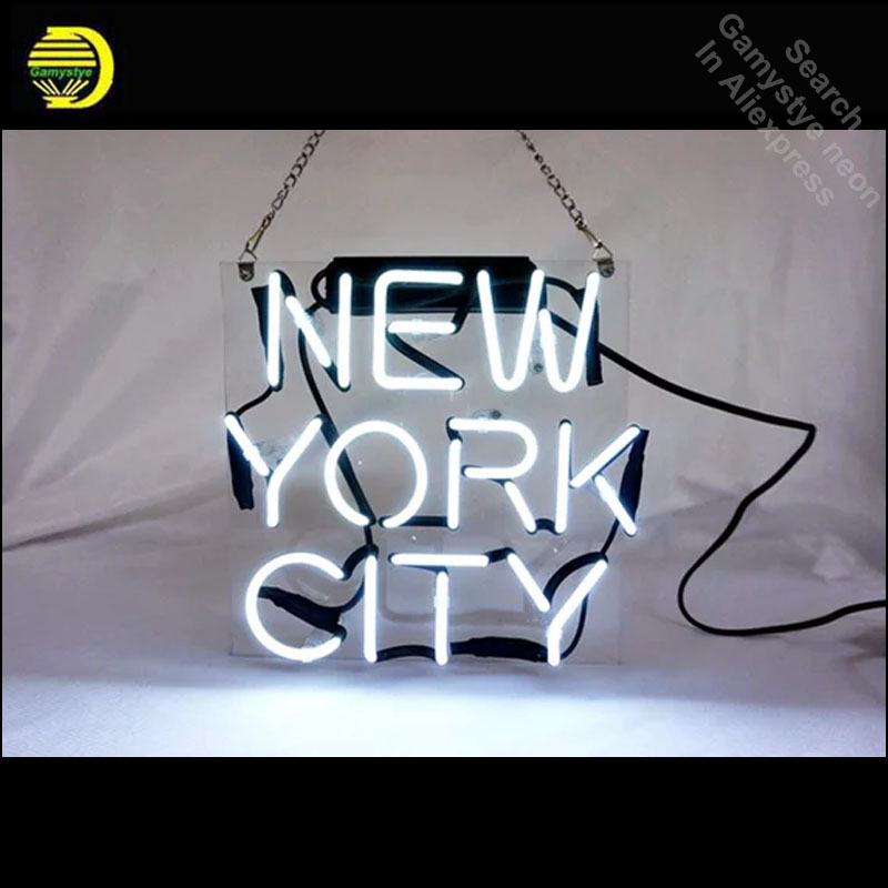 New York  City Neon Sign Decor – Outdoor Lighting New York recenzja i cena