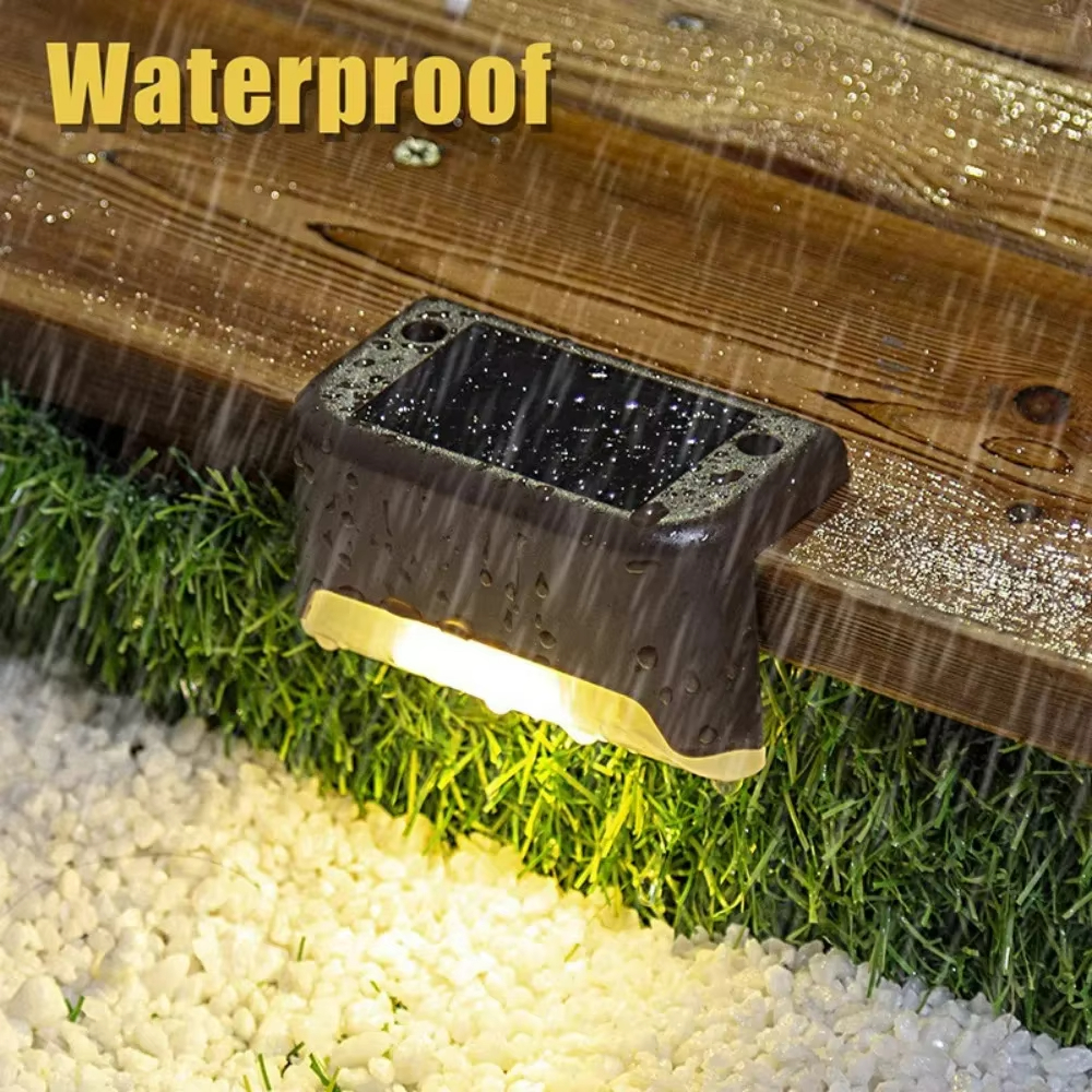 4PCS Solar Deck Light Outdoor  – Outdoor Lighting Ground recenzja i cena
