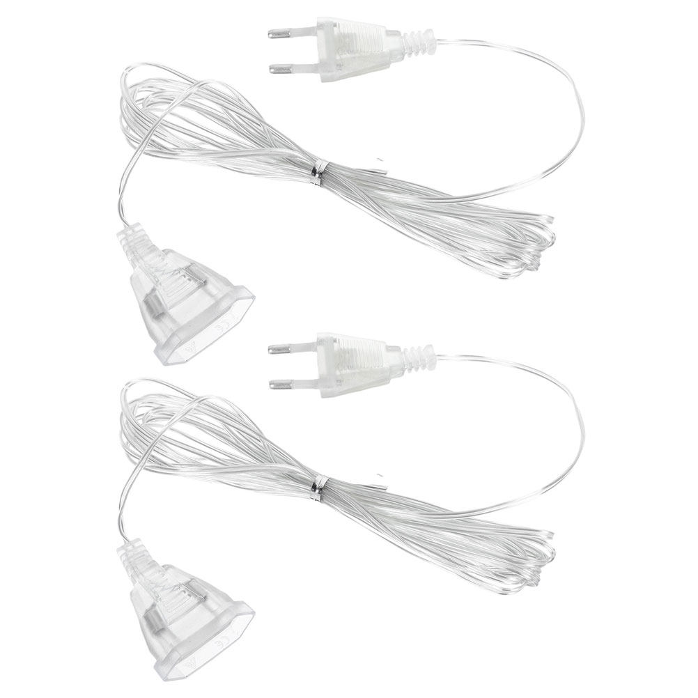 2Pcs LED Light Extension Cable – Outdoor Lighting Extension Cord recenzja i cena