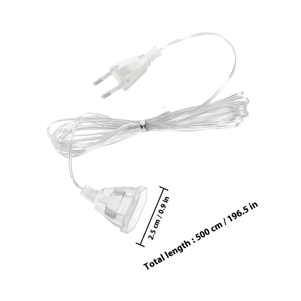 2Pcs LED Light Extension Cable – Outdoor Lighting Extension Cord recenzja i cena