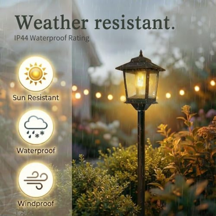 Outdoor Solar Post Lights, 2-P – Outdoor Lighting Lamps recenzja i cena