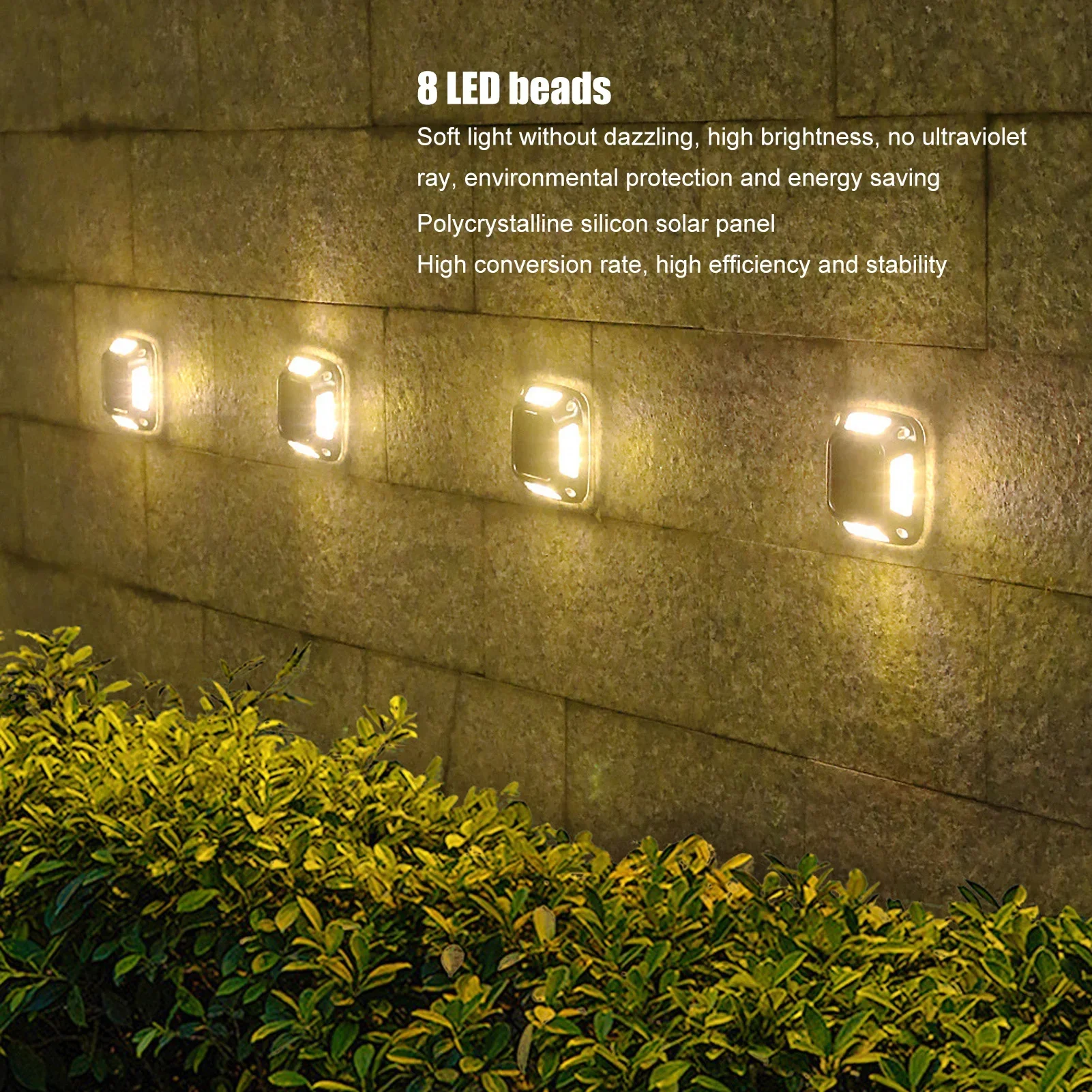 8LED Solar Driveway Light Outd – Outdoor Lighting With Outlet recenzja i cena