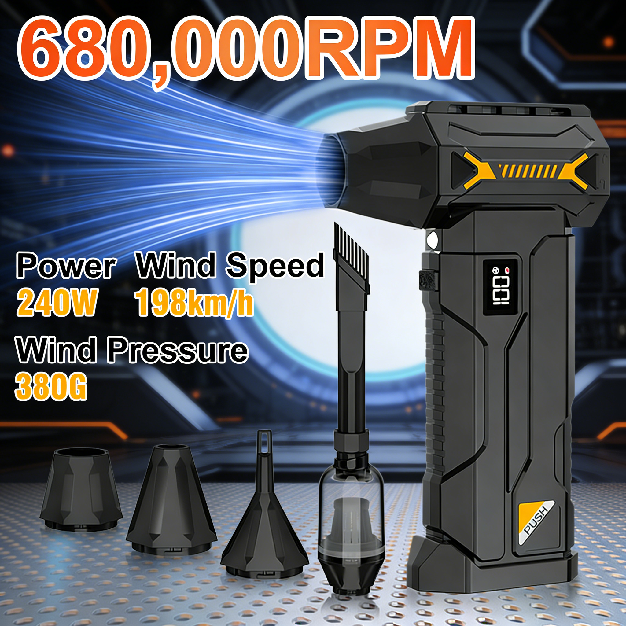 2026 New Wireless Turbo Fan Br – Outdoor Lighting Wireless recenzja i cena