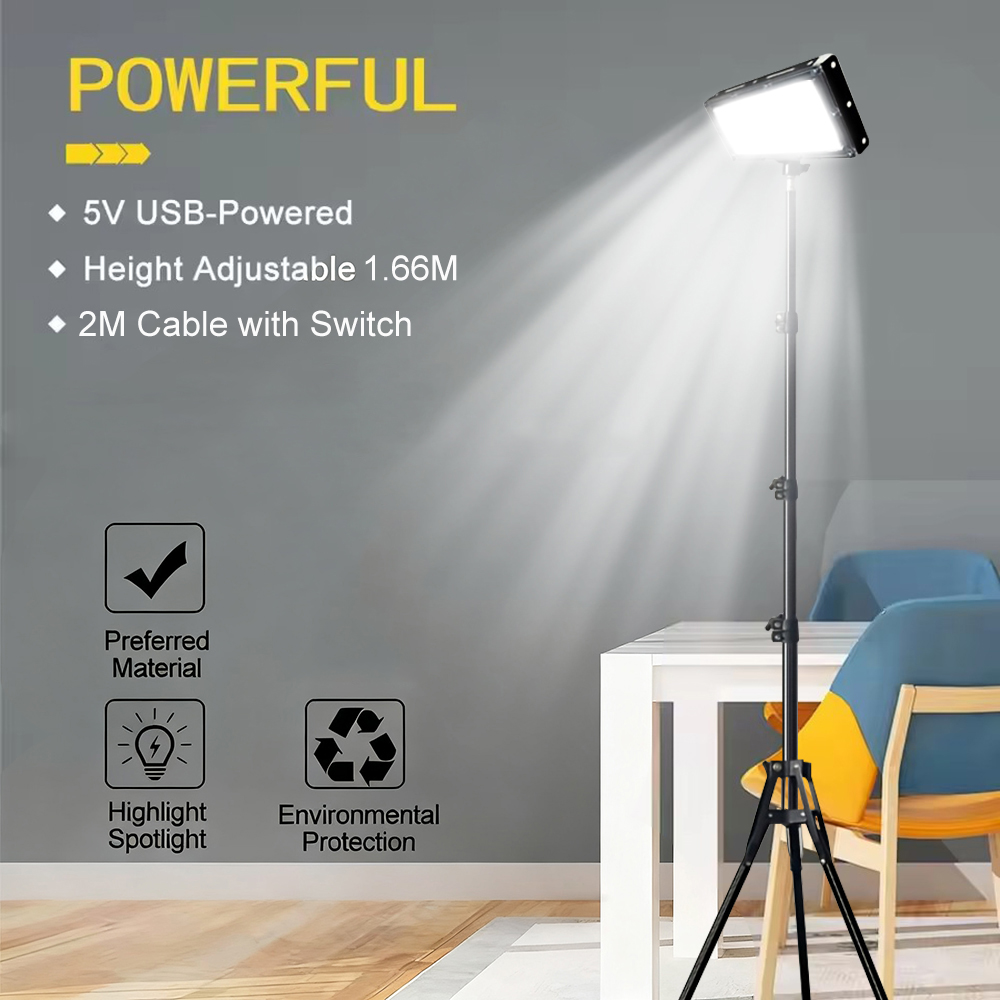 LED Work Lights with Stand, 3  – Outdoor Lighting Lamps recenzja i cena