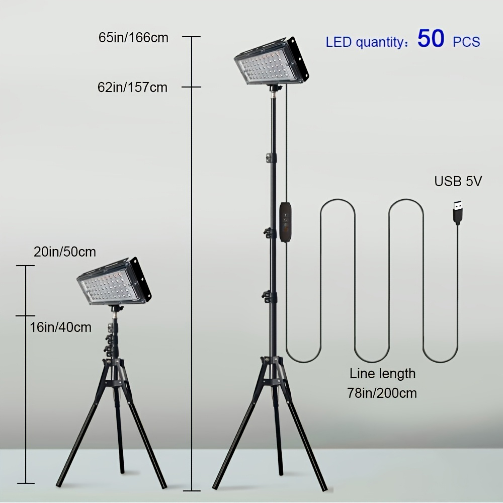 LED Work Lights with Stand, 3  – Outdoor Lighting Lamps recenzja i cena
