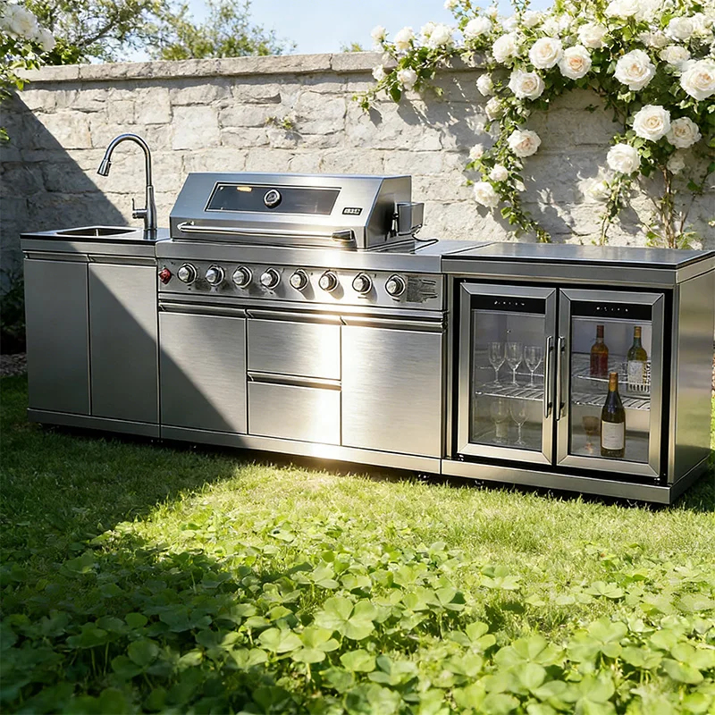 Outdoor Kitchen Stainless Stee – Outdoor Lighting Unit recenzja i cena
