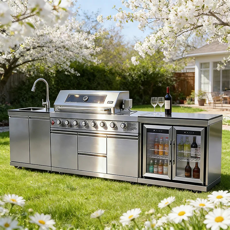 Outdoor Kitchen Stainless Stee – Outdoor Lighting Unit recenzja i cena